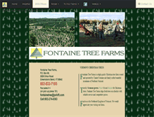 Tablet Screenshot of fontainetreefarms.com